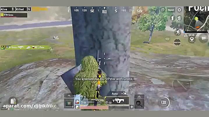 (پابجی موبایل) گیم پلی پابجی م...