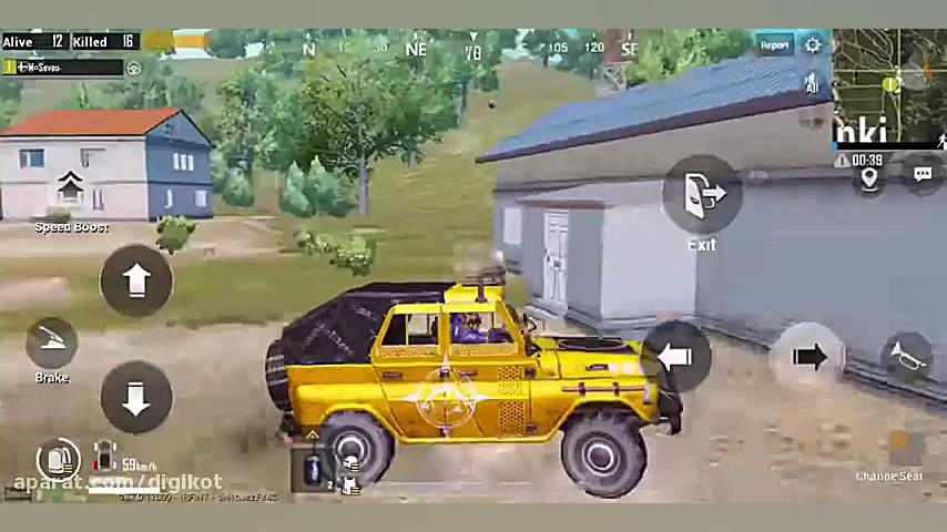 گیم پلی پابجی موبایل  PUBG MOB...