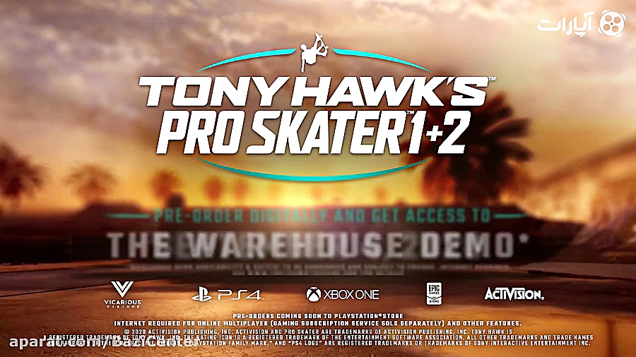تریلر معرفی بازی Tony Hawk& 03...