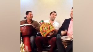 نوازندگی هنرمندان در شام ایران...