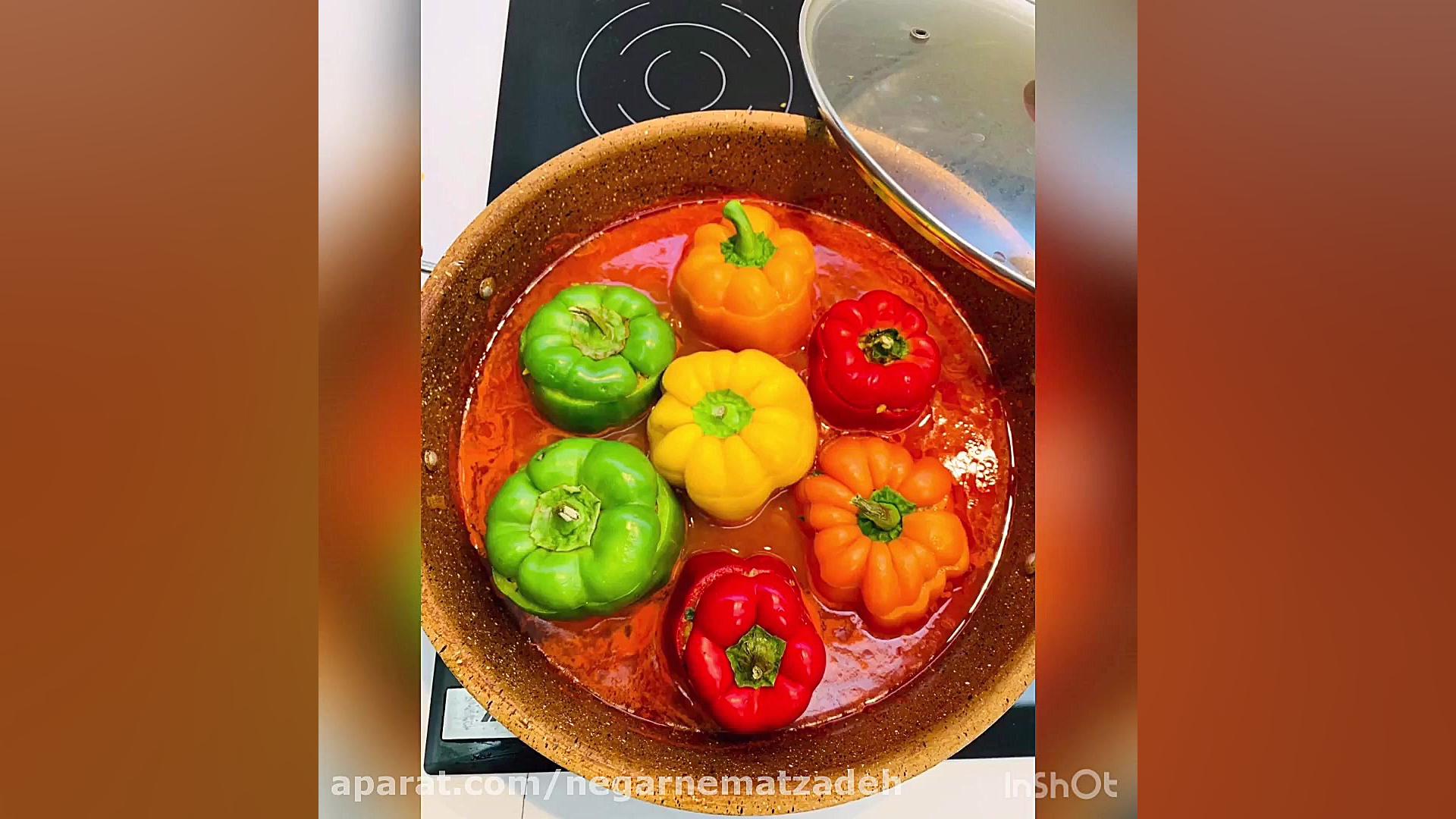 دلمه فلفل دلمه اي