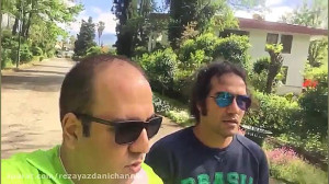 شوخی بانمک علی اوجی با رضا یزد...