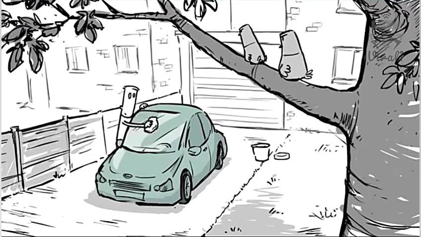 انیمیشن کوتاه خرابکاری پرندگان...