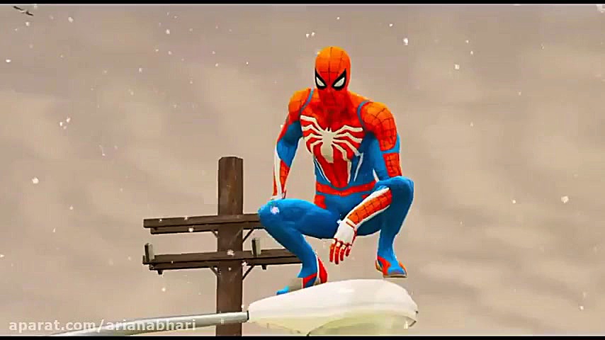 جنگ هالک با مرد عنکبوتی