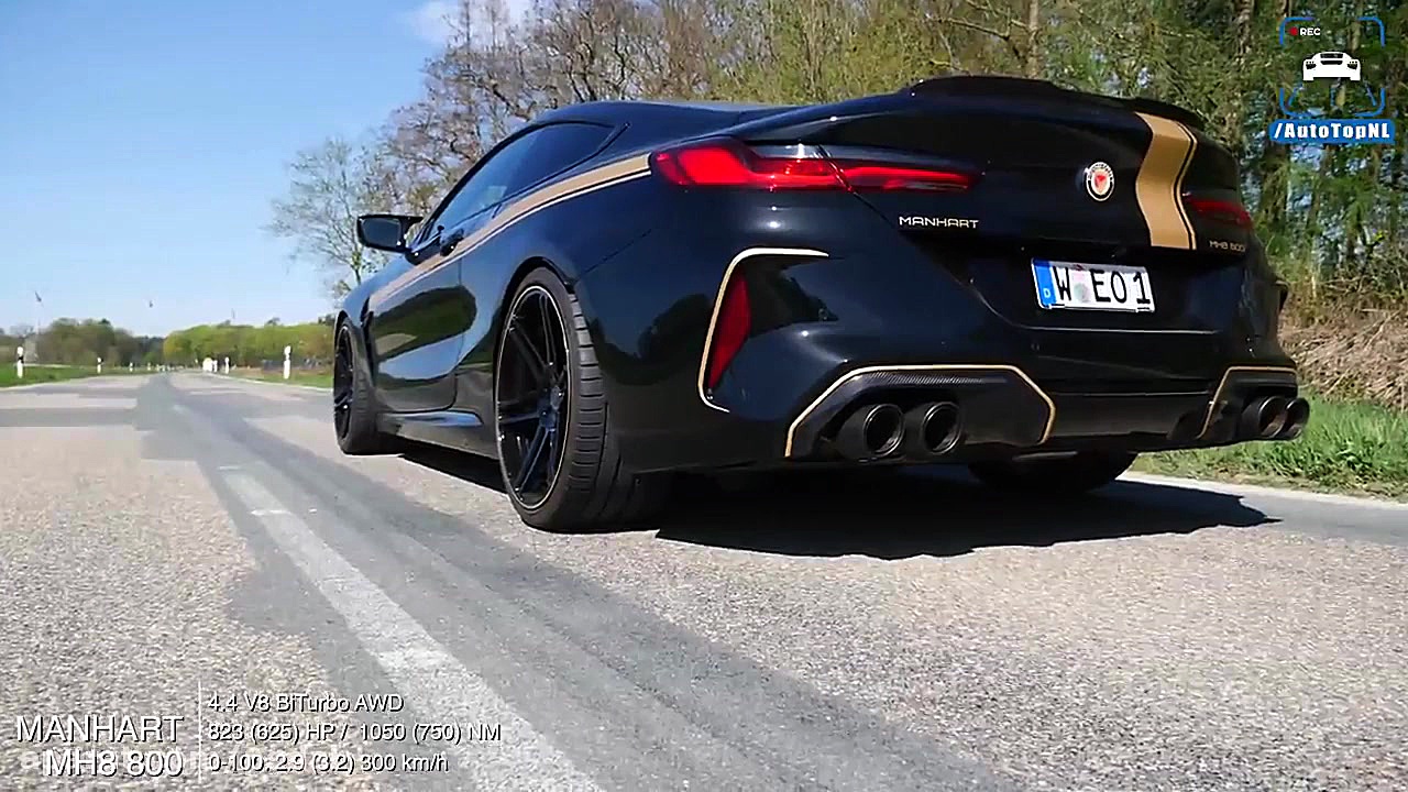 تست سرعت ب ام و M8 کامپتیشن با...