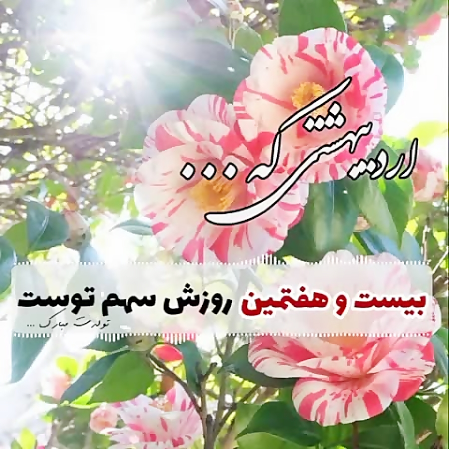 کلیپ تبریک تولد ۲۷ اردیبهشت |...