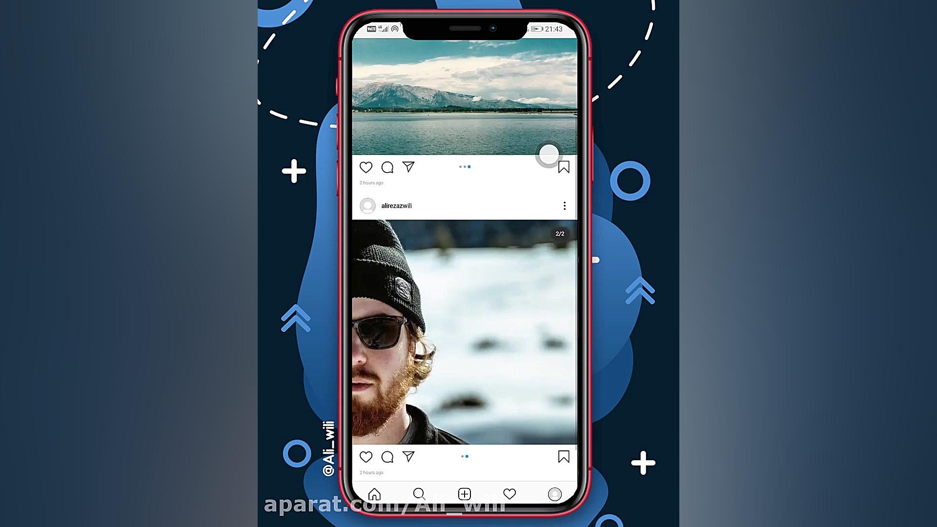 ساخت اسلاید دنباله دار  علیرضا...