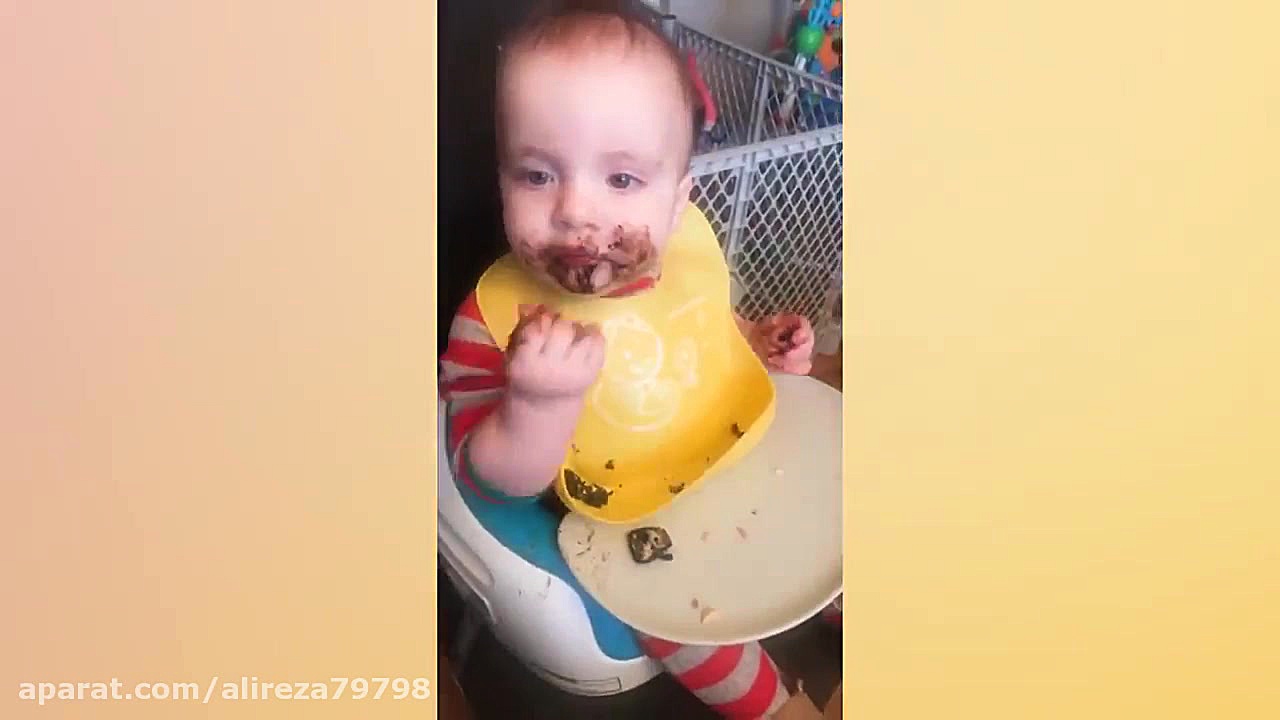 کلیپ خنده دار از دعوا بچه های...