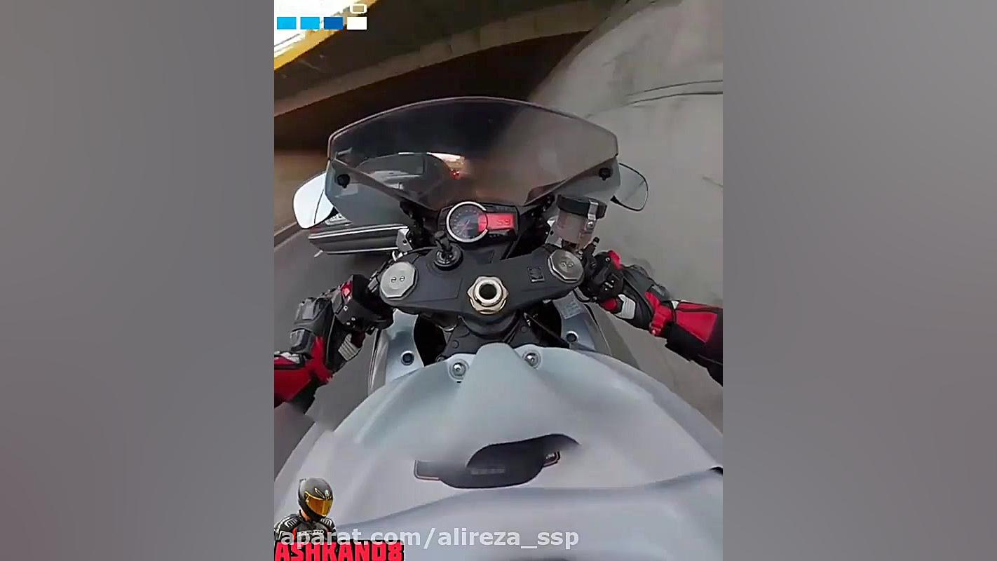 موتور سنگین سواری خفن تو تهران