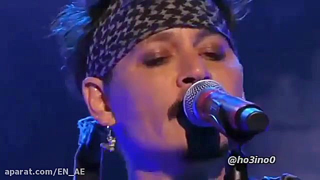 ترانه خوانی جانی دپ به زبان فا...