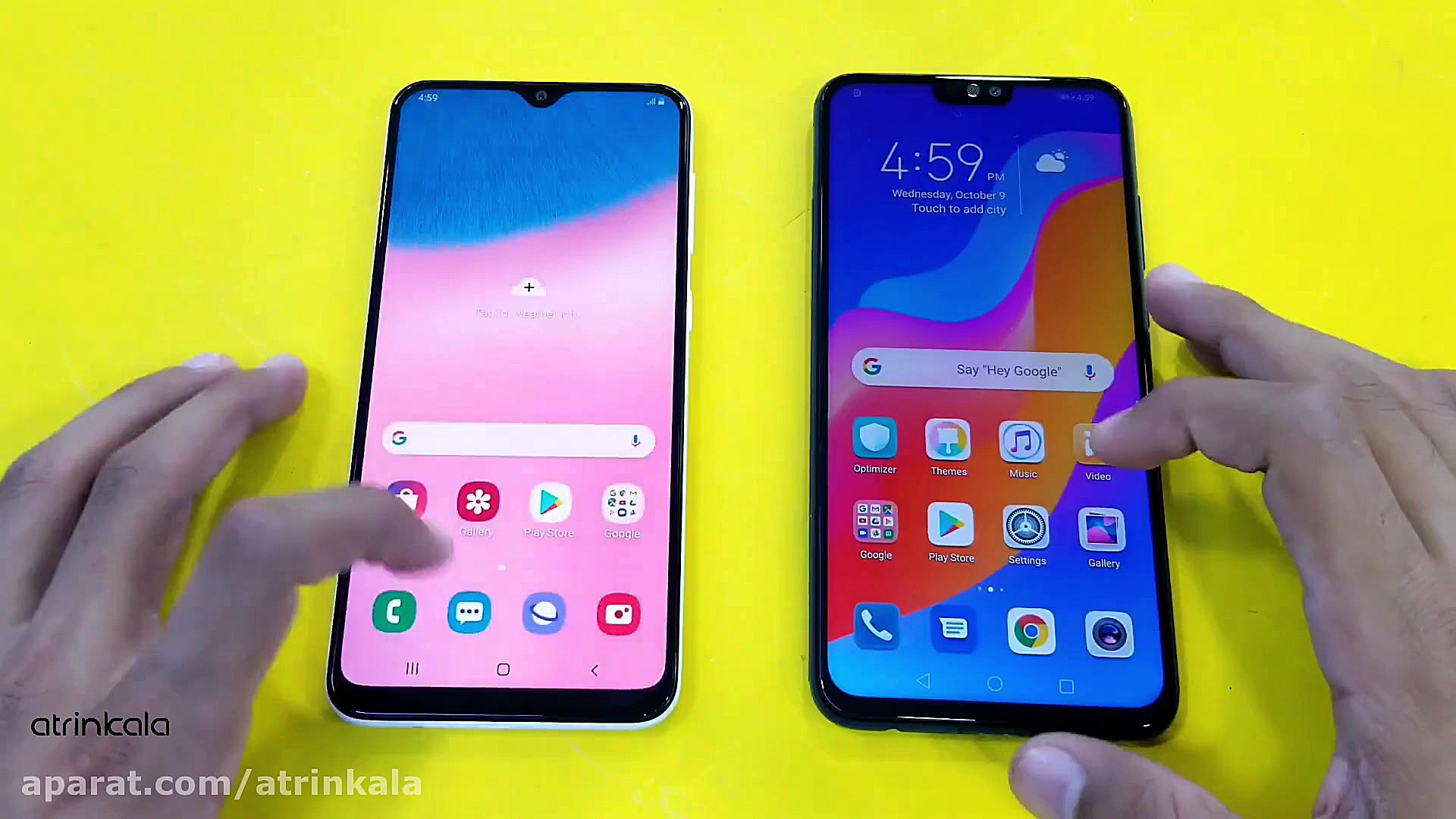 مقایسه سرعت عملکرد گوشی های هو...