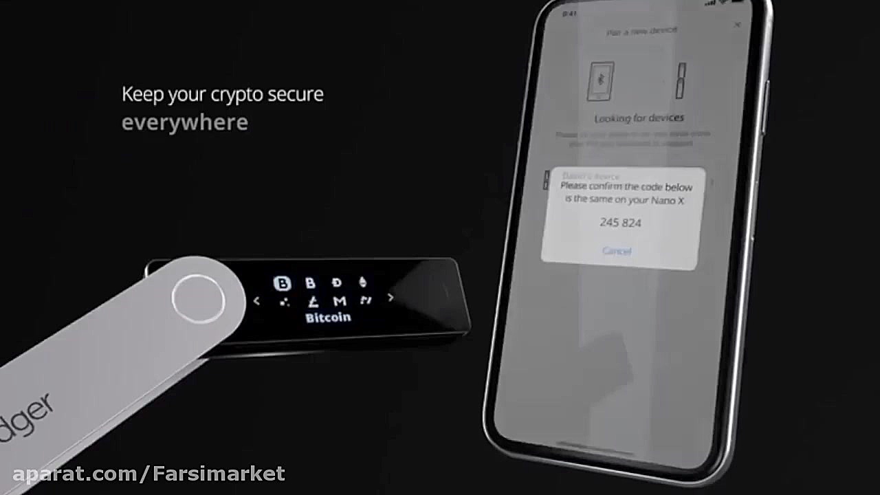 کیف پول سخت افزاری لجر نانو ای...