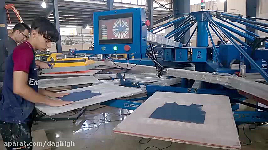 ماشین چاپ اختاپوسی تیشرت گروه...