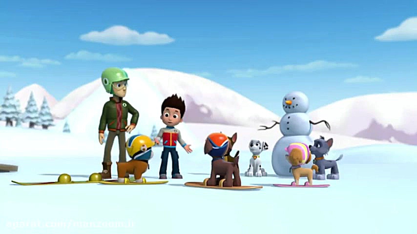 کارتون سگهای نگهبان  سگها روی...