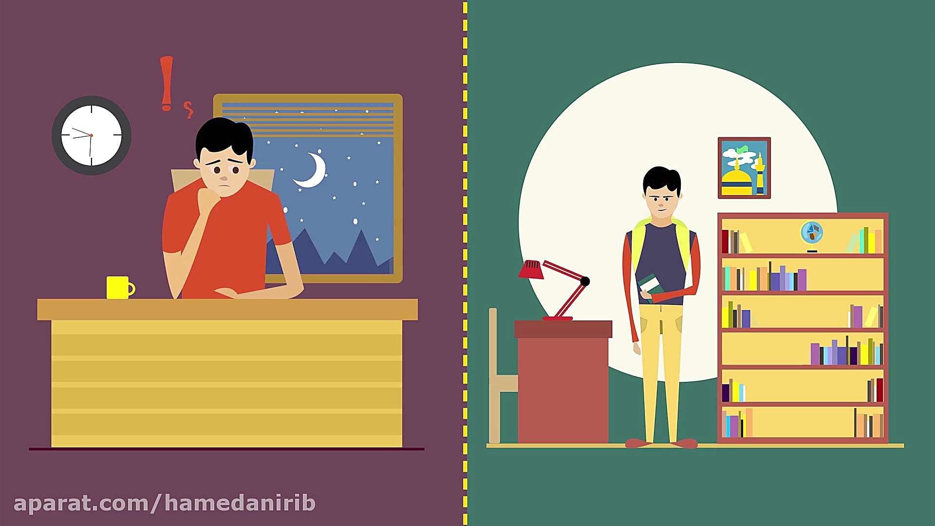 انتظار یعنی انسان از لحاظ علمی...