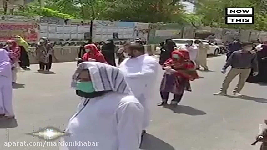 تظاهرات پرستاران پاکستانی به ش...