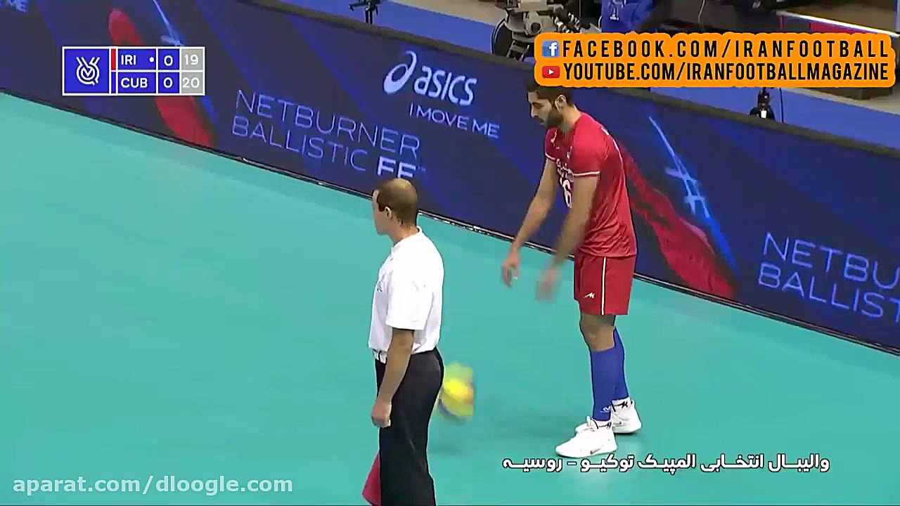 خلاصه بازی تیم ملی والیبال ایر...