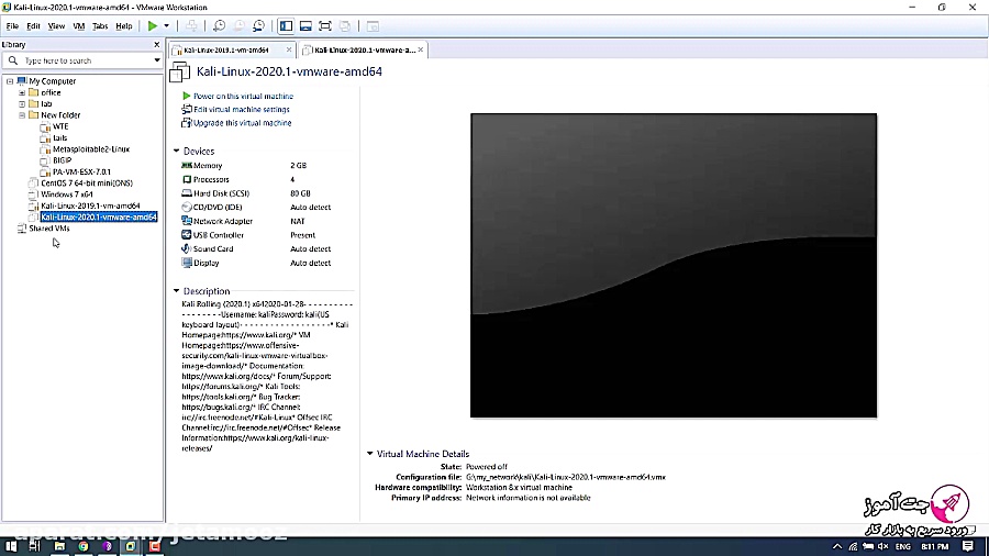 آموزش تست نفوذ با کالی لینوکس...