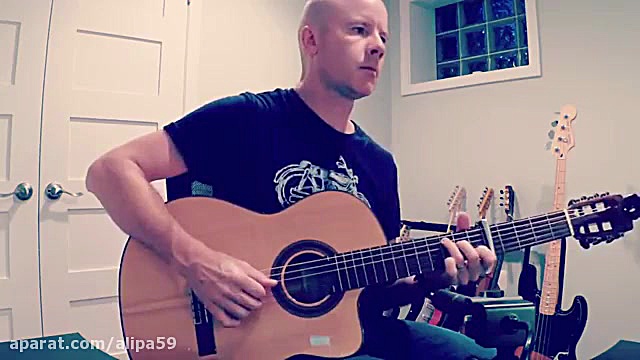 موسیقی با گیتار فیلم زیبای شجا...