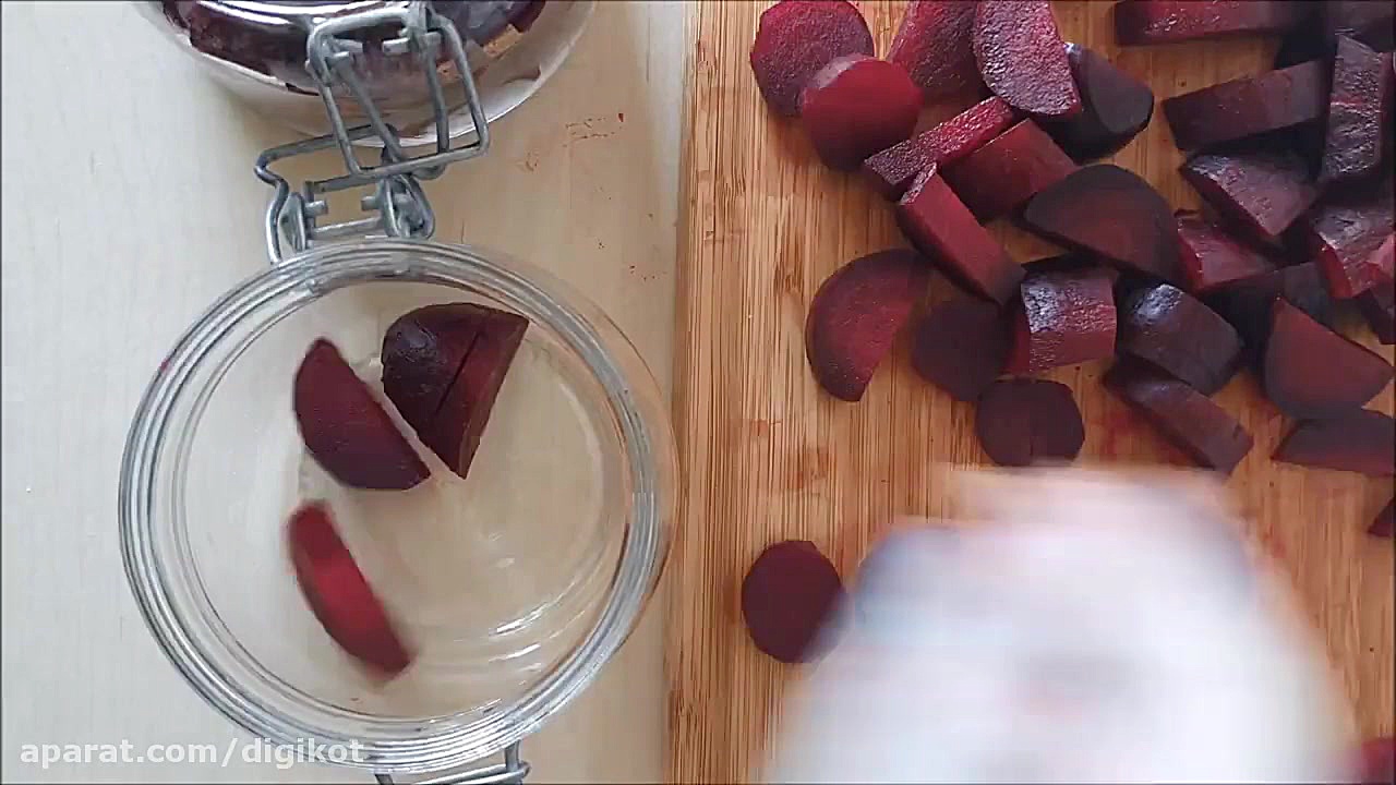 طرز تهیه ترشی لبو