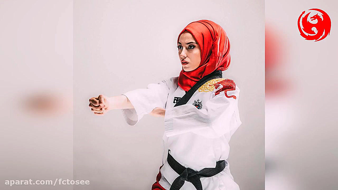 ورزشکار محجبه ترکیه ای کوبرا د...