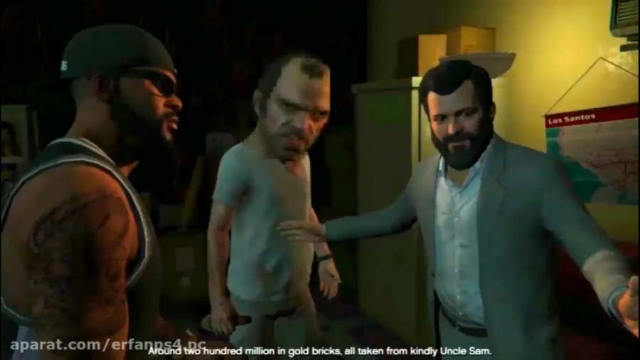 قسمت 56 GTA V  بزرگ ترین سرقت