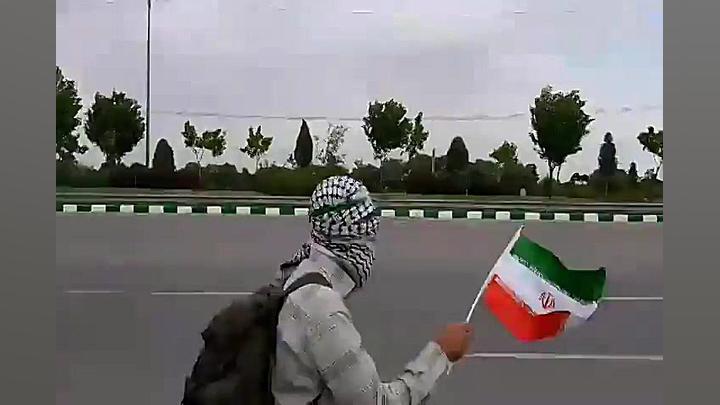 حرکت پیاده ی الی بیت المقدس مش...