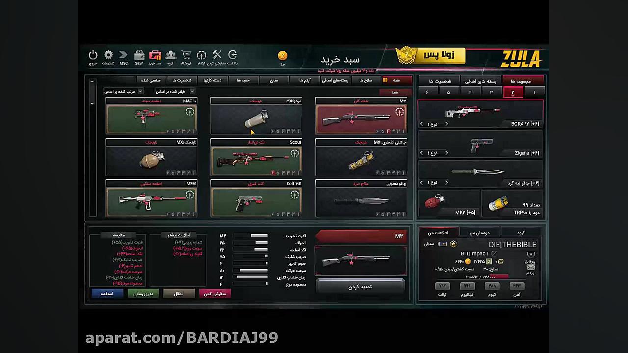 باز کردن مجموعه طلایی در زولا...