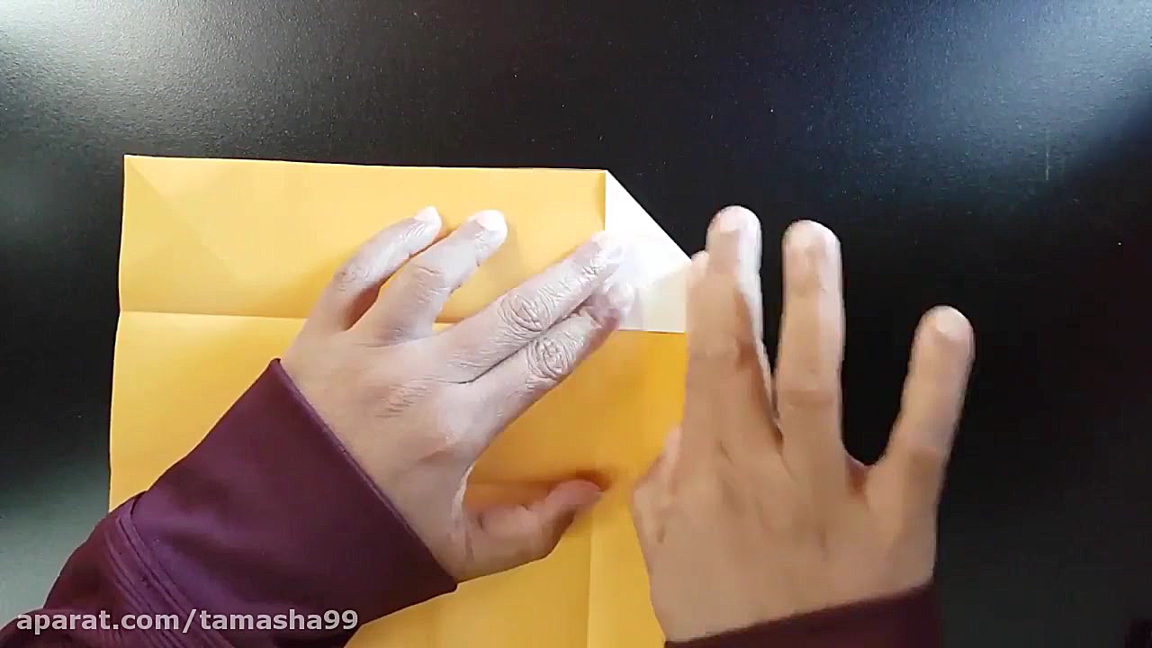 اوریگامی جغد  آموزش ساخت جغد ک...