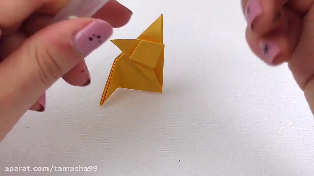 اوریگامی روباه  آموزش ساخت روب...