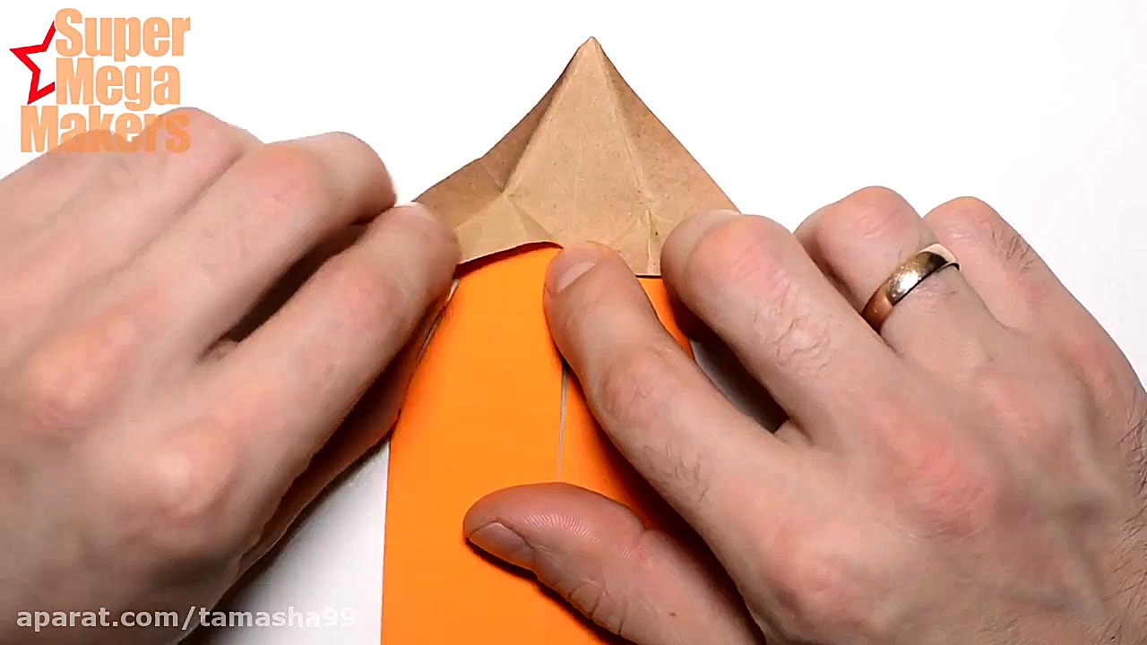 اوریگامی روباه  آموزش ساخت روب...