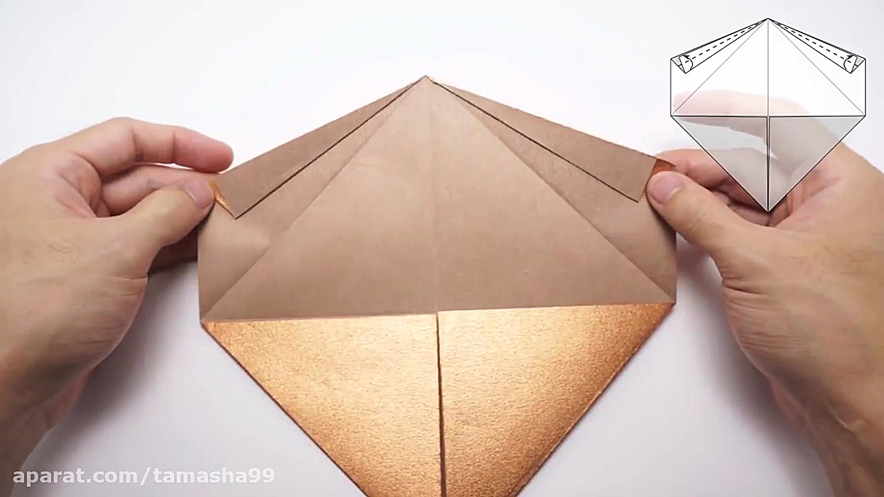اوریگامی روباه  آموزش ساخت روب...