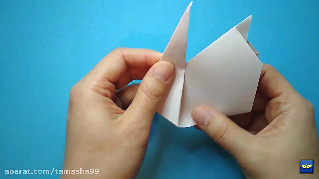 اوریگامی روباه  آموزش ساخت روب...