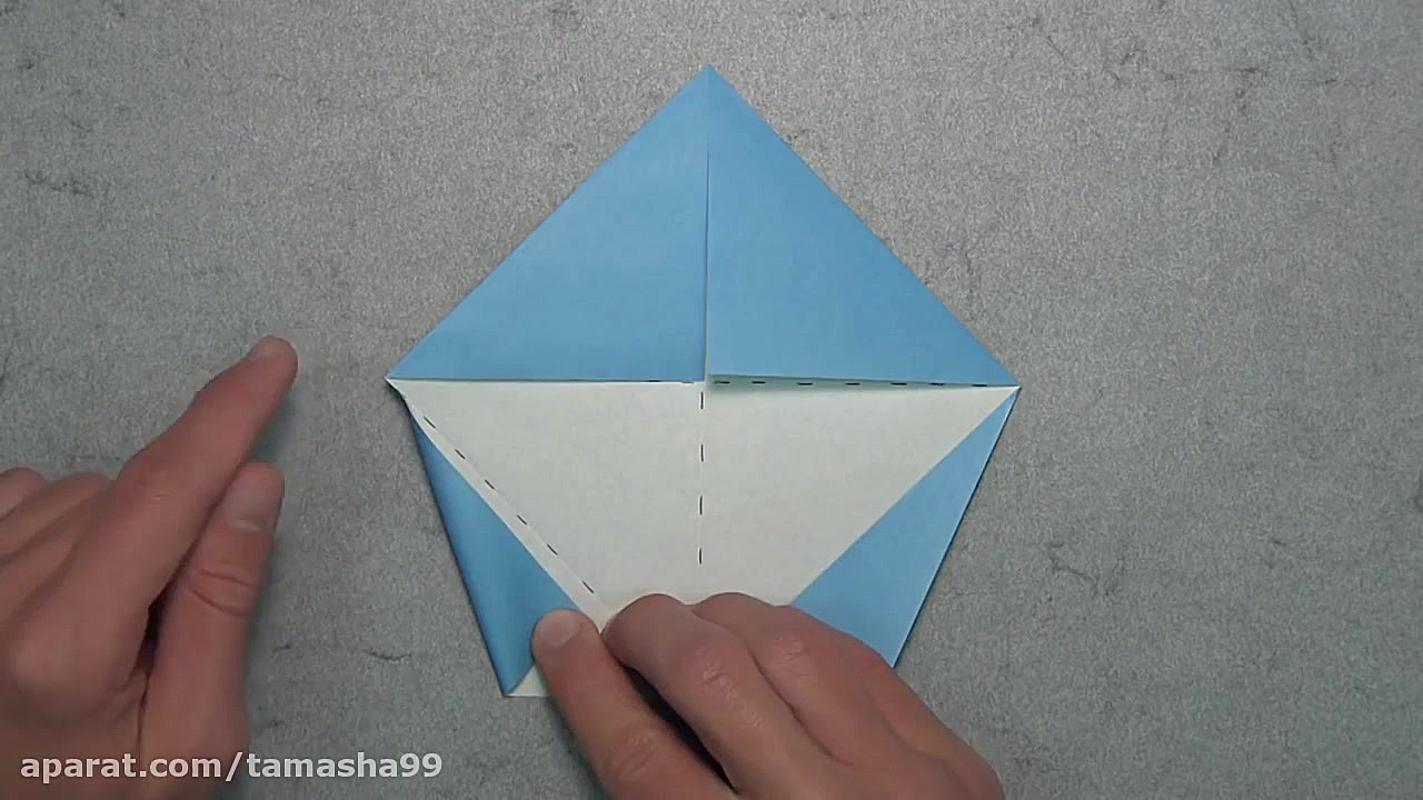 اوریگامی ستاره  آموزش ساخت ستا...