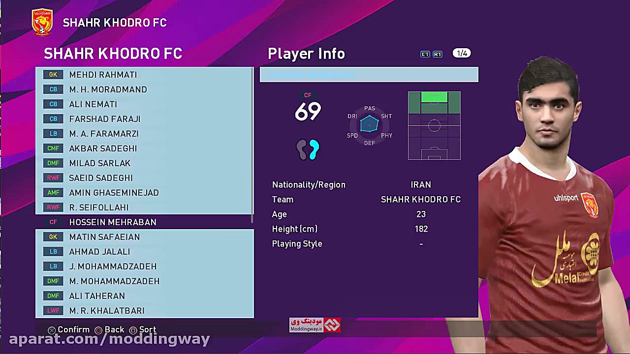 پیشنمایش پچ لیگ برتر ایران 99...