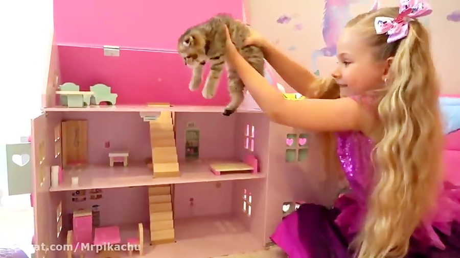 دیانا و گربه بامزه | ماجراهای...