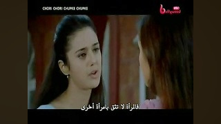 پریتی و رانی در فیلم هندی چوری...