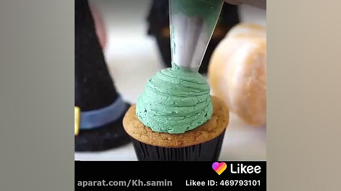 تزیین کاپ کیک