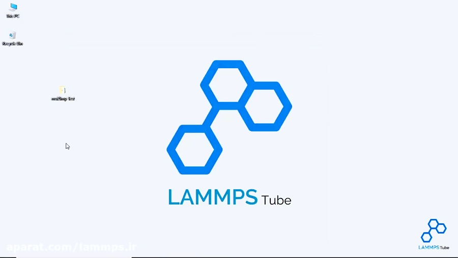 نحوه استفاده از نرم افزار msi2lmp برای ایجاد فایل ورودی نرم افزار لمپس