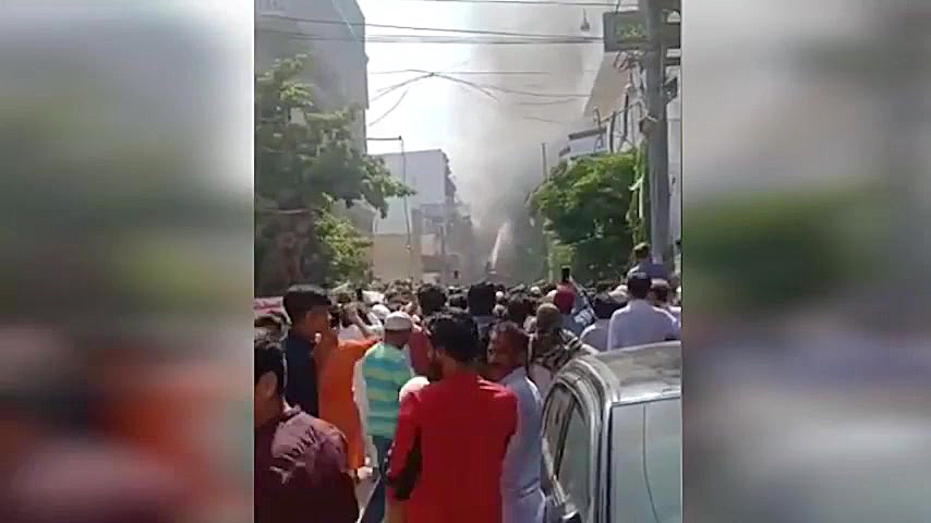 سقوط هواپیما مسافربری در پاکست...