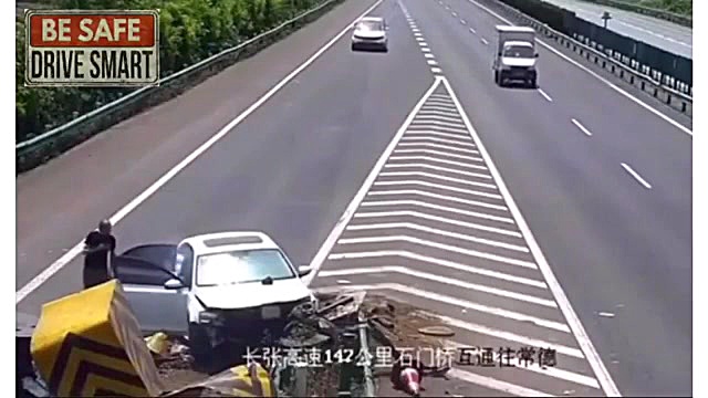 تصادف اتومبیل  رانندگان بد 202...