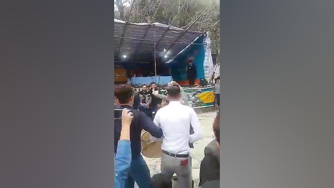 رقص کردی در کرمانشاه صحنه