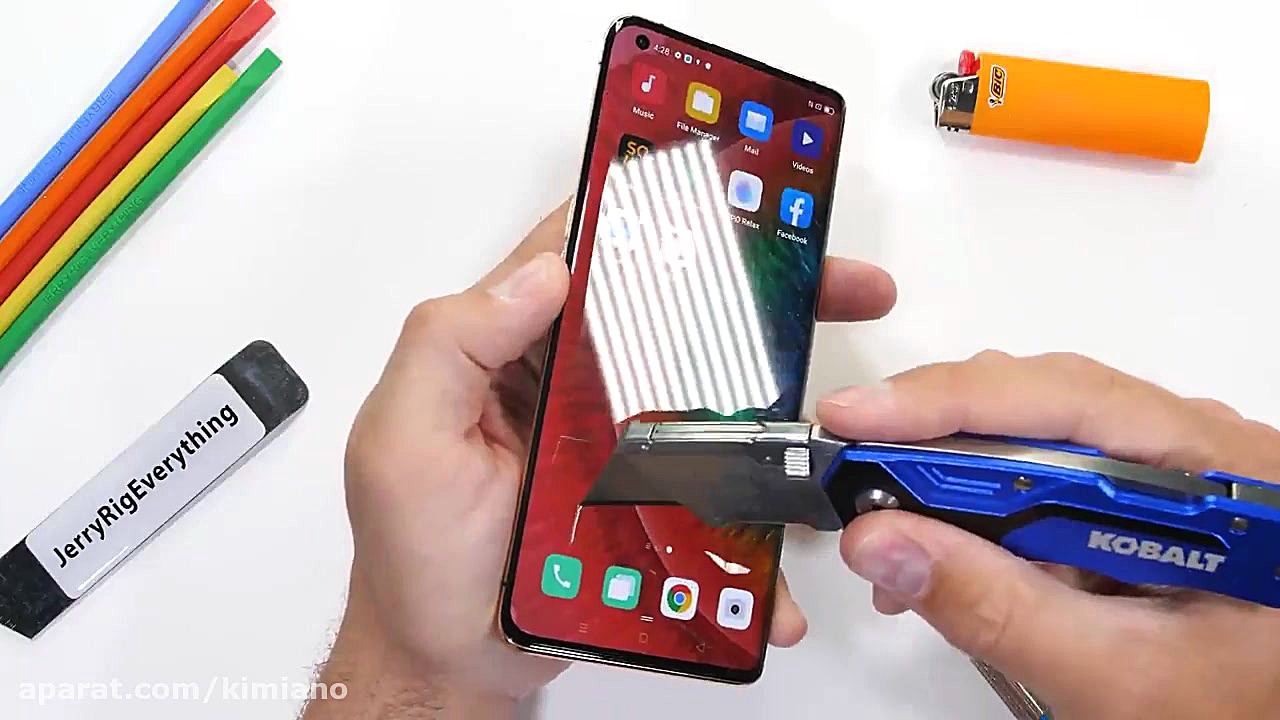 تست مقاومت اوپو فایند ایکس 2 پ...