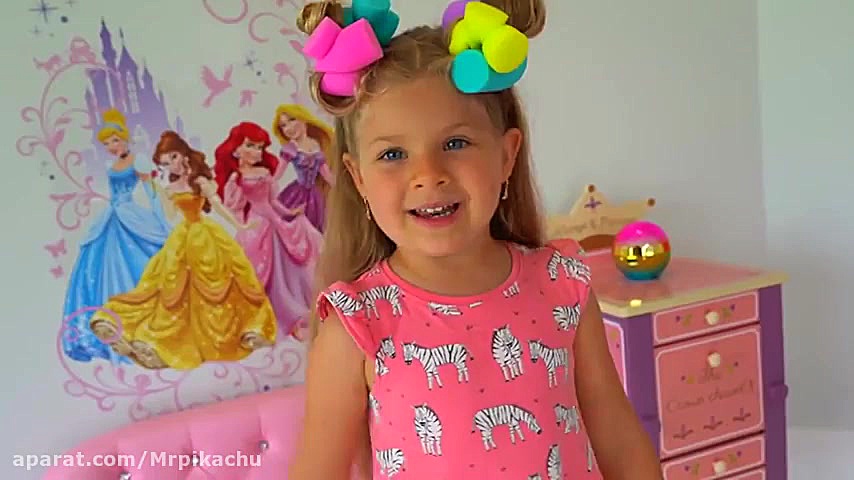 دیانا و اسباب بازی های زیبا|ما...