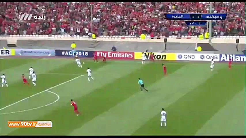 پرسپولیس۲ ۱ الجزیره امارات