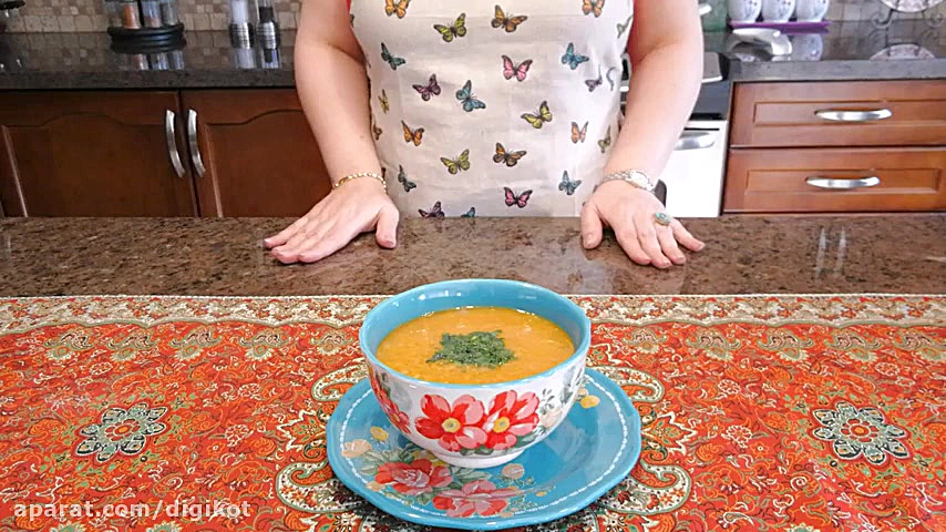 سوپ عدس قرمز  دال عدس