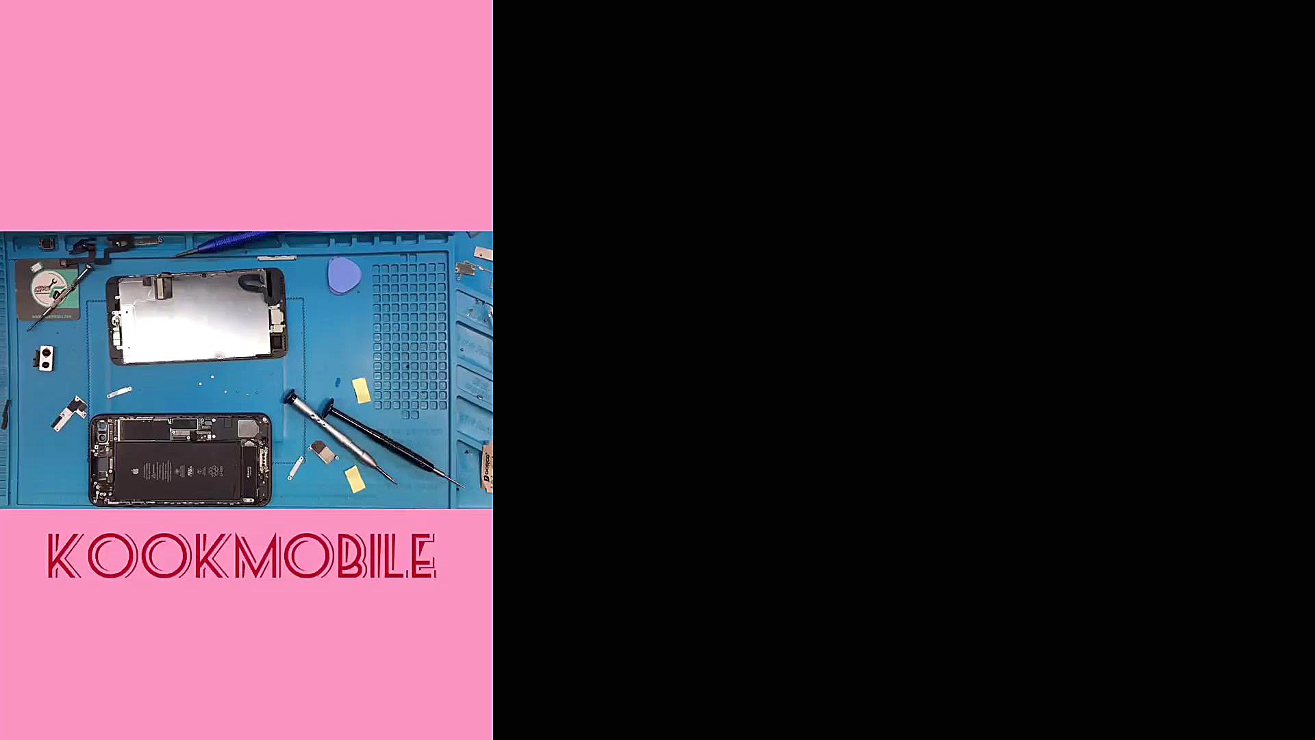 تعویض دوربین پشت و جلو آیفون 7...