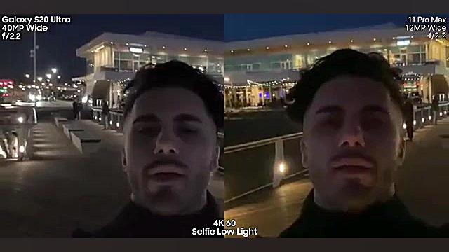 مقایسه تست دوربین galaxy s20 u...