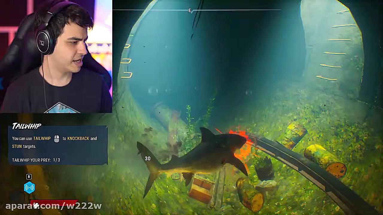 آریا کئوکسر کوسه شد!