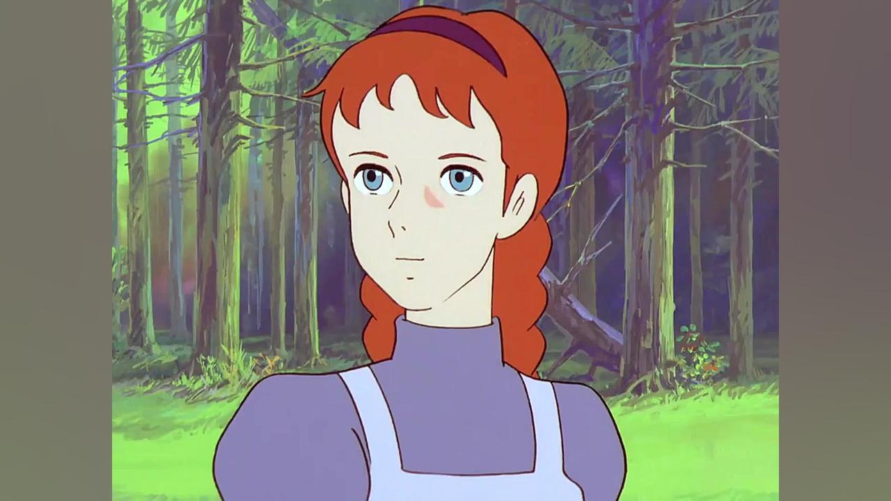 کارتون آن شرلی با موهای قرمز (...